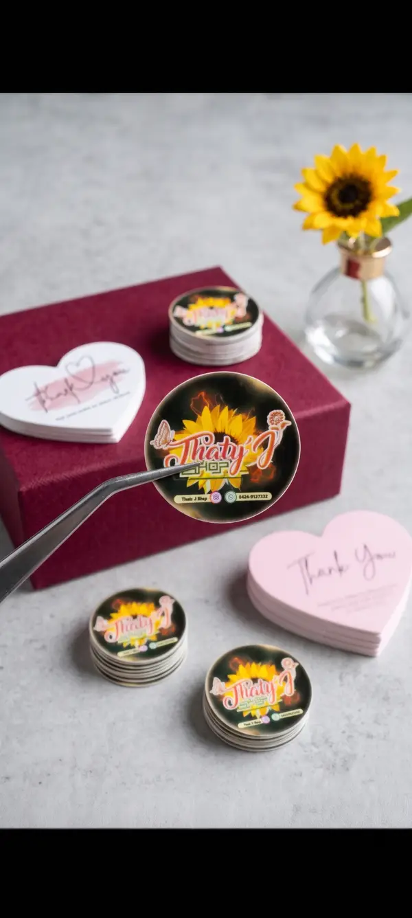 Detalles con girasoles — pieza personalizada de Detallitos Creativos.